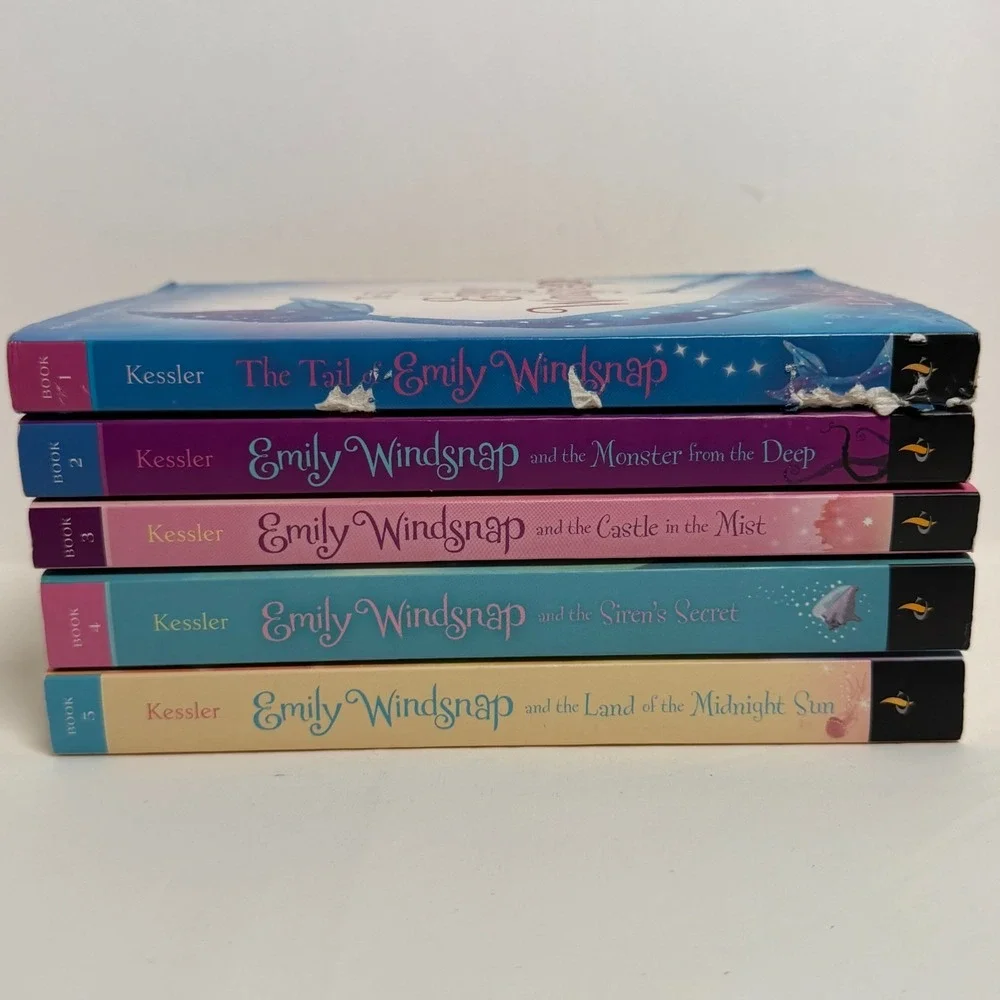 Emily Windsnap Series By Liz‎ Kessler PB Book Bundle Series 1,2,3,4,5